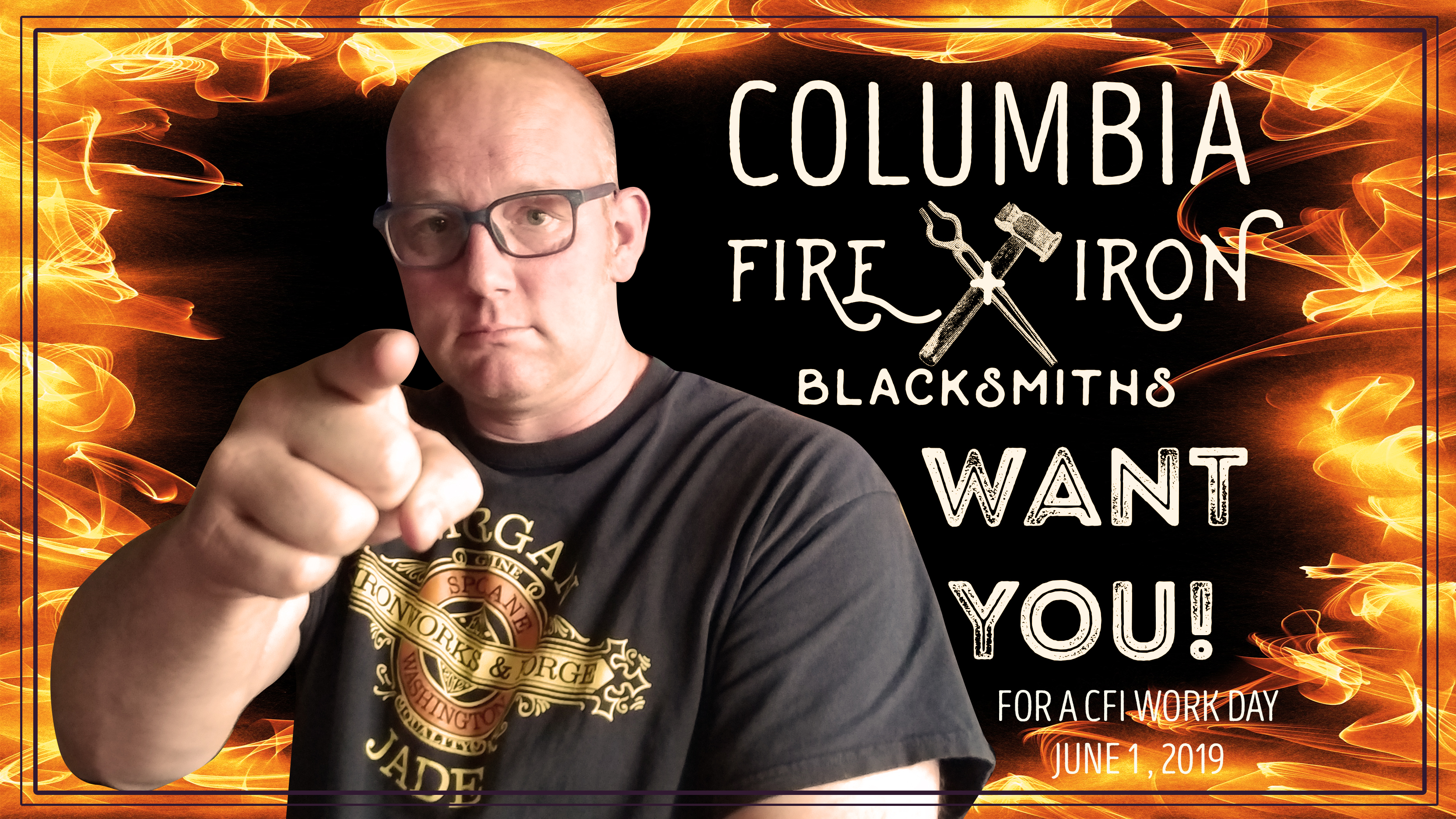 Columbia Fire & Iron Wants You!